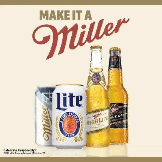 Miller High Life Beer - 6pk/16 fl oz Cans image {5}