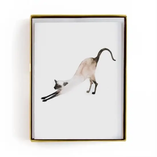 20ct Blank Cards Morning Yoga image {2}