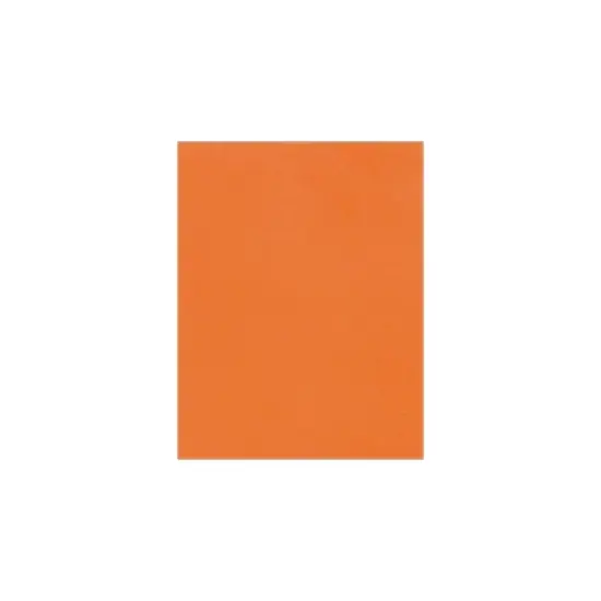 LUX Cardstock 8.5 x 11 inch Mandarin 50/Pack 81211-C-55-50 image {1}