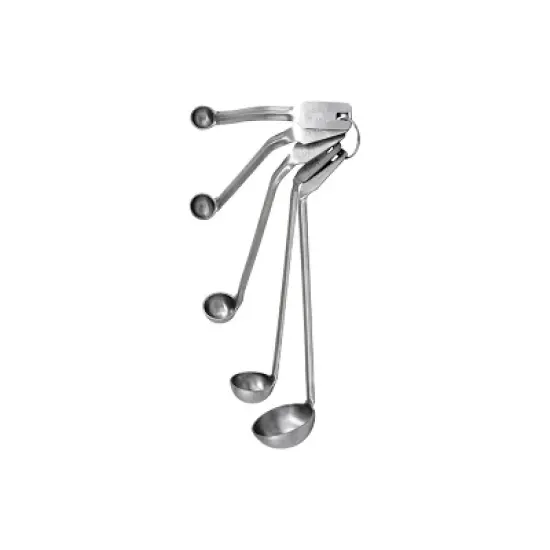 Winco Mini Ladle Set of 5, Stainless Steel image {2}