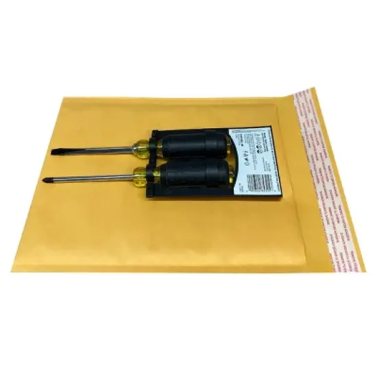 UOFFICE Pack of 100 Kraft Bubble Mailers 8.5" x 12" #2 Self-Seal Padded Envelopes image {8}