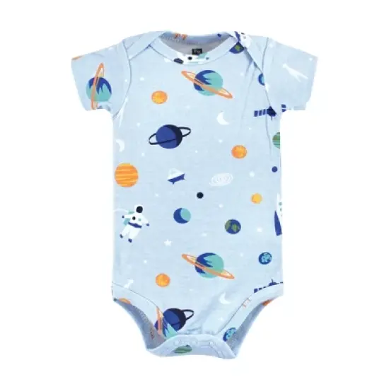 Hudson Baby Infant Boy Cotton Bodysuits, Astronaut image {3}