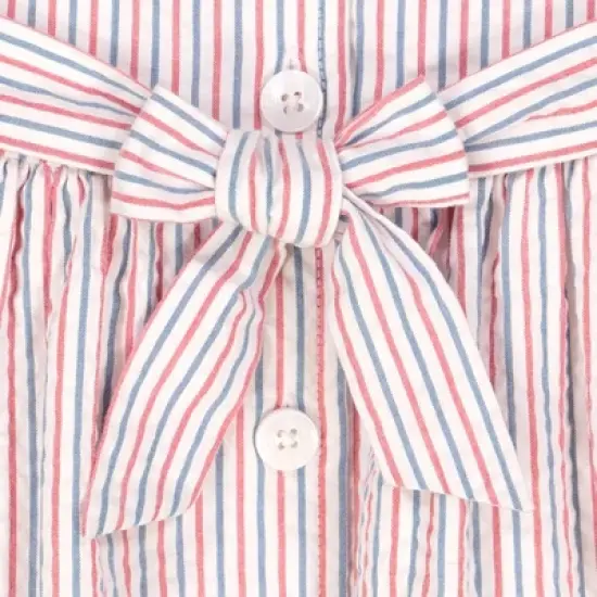 Hope & Henry Girls' Button Front Sun Dress, Toddler image {2}