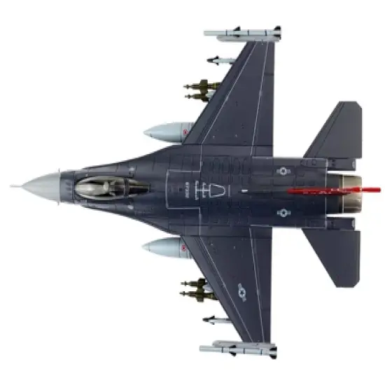 General Dynamics F-16C Fighting Falcon Fighter Aircraft "Air Power Series" 1/72 Diecast Model by Hobby Master image {3}