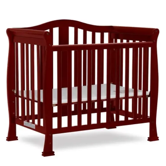 Dream On Me JPMA Certified Naples 4-in-1 Convertible Mini Crib image {1}