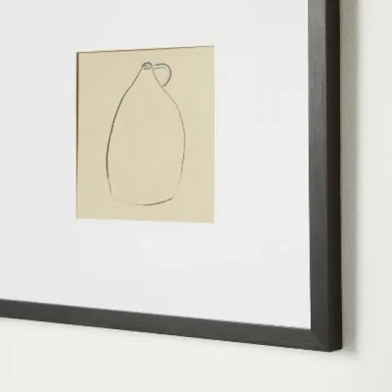 (Set of 2) 18" x 18" Vases Framed Under Glass - Threshold&trade; designed with Studio McGee image {2}