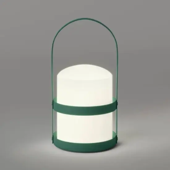 Silo Outdoor Lantern with Handle Teal Green - Project 62&trade; image {2}