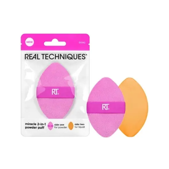 Real Techniques Miracle 2-In-1 Powder Puff image {10}