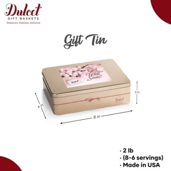 Dulcet Gift Baskets Rugelah, Brownies and Cookies Gift Baskets Gourmet Get Well Soon Food Gift Baskets for Women, Friends, Daughter, Sister, and Mom image {4}