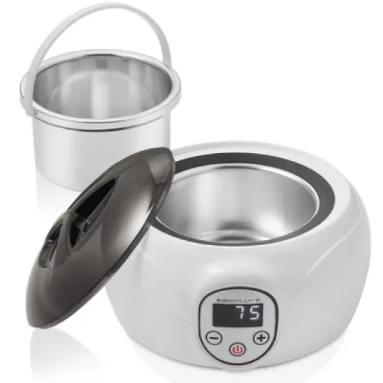 Saloniture Professional Wax Warmer Machine with Digital Display for Hair Removal image {1}