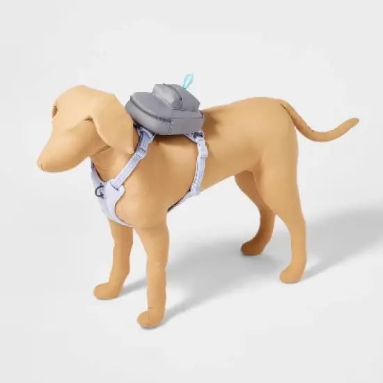 Backpack Dog Harness - Gray - Boots & Barkley&trade; image {4}