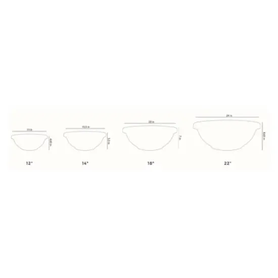 The HC Companies Indoor Outdoor Durable Resin Garden Bowl Planter Pot for Shallow Rooted Plants and Flowers, Terra Cotta image {4}