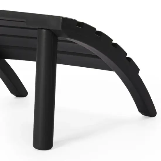 WestinTrends Azura 3-Piece HDPE Plastic Adirondack Patio Chairs With 18" Square Side Table Set image {12}