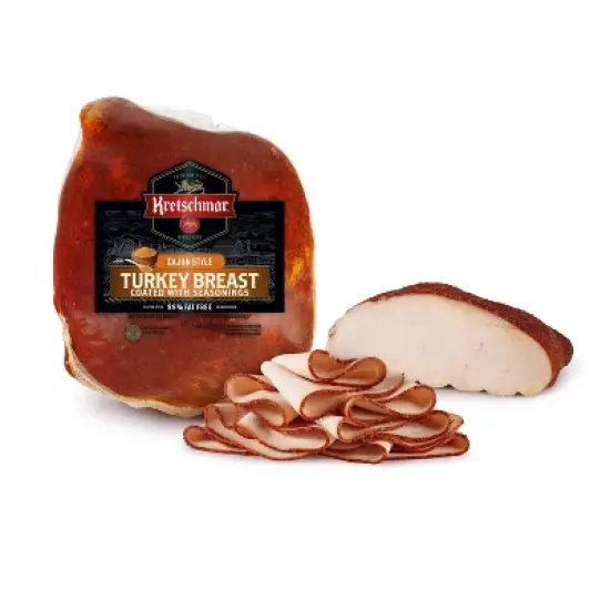 Kretschmar Cajun Seasoned Turkey Breast - Deli Fresh Sliced - price per lb image {4}