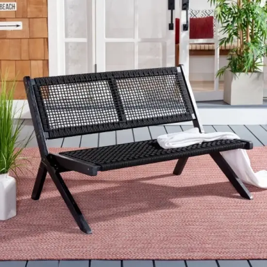 Kobina Bench - Outdoor - Safavieh image {1}