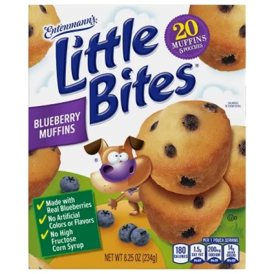 Entenmann's Little Bites Blueberry Muffins - 8.25oz/5ct image {7}
