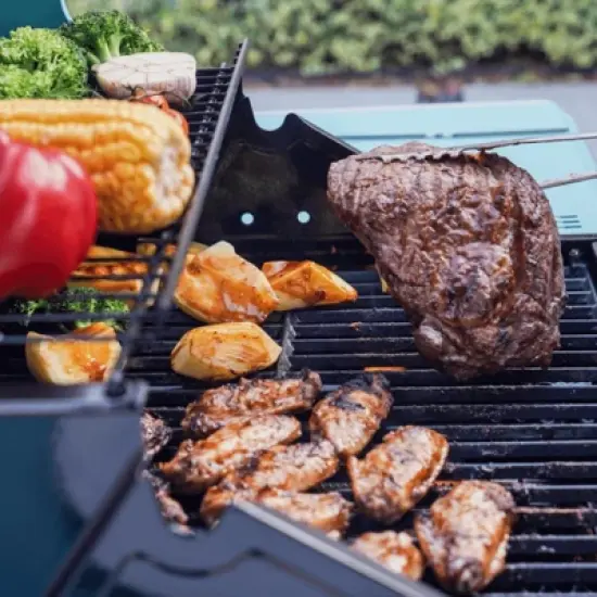 Monument Grills Mesa Series 2 Burner Red Grill image {5}