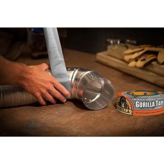 Gorilla Glue  Duct Tape,Silver,27.4 m Tape L 105634 image {4}
