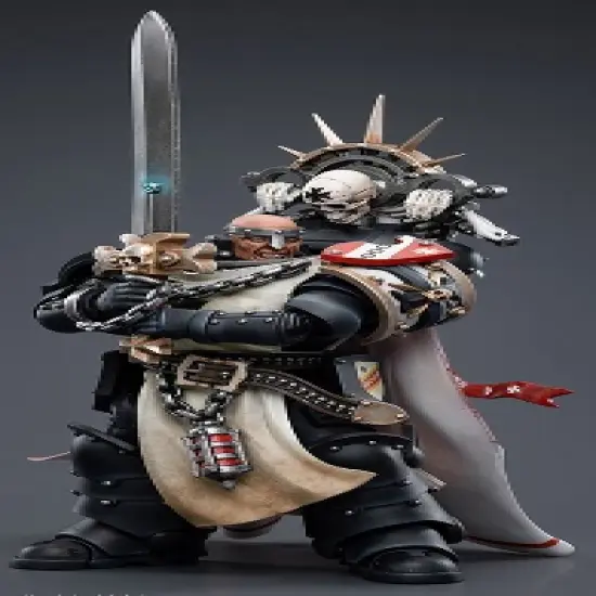 Black Templars Marshal Baldeckrath 1/18 Scale | Warhammer 40K | Joy Toy Action figures image {3}