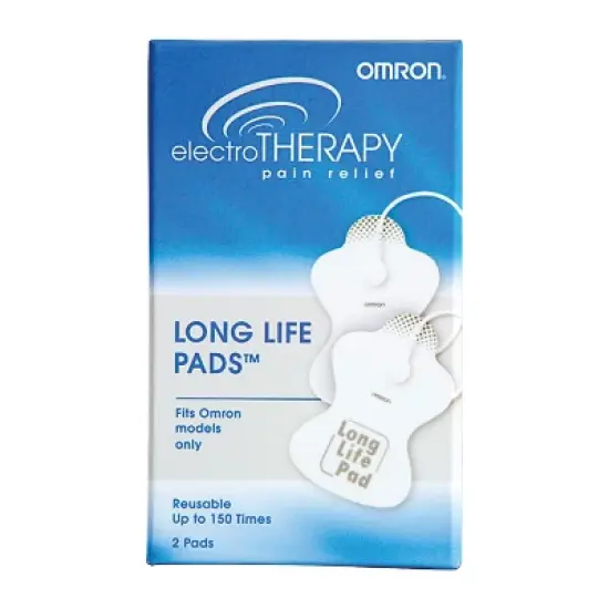 Omron&reg; ElectroTHERAPY TENS Long Life Pads&trade;, Standard in White image {2}