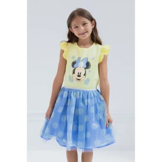 Disney Minnie Mouse Girls Tulle Dress Toddler to Big Kid image {4}