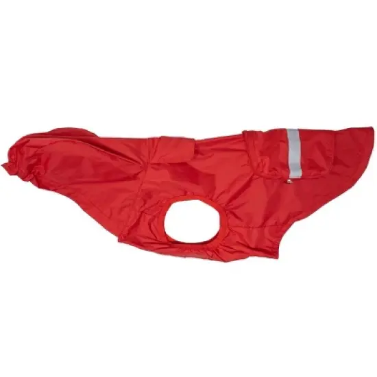 Doggie Design Packable Raincoat - Red image {2}
