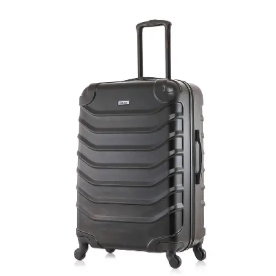 InUSA Endurance Lightweight Hardside Large Checked Spinner Suitcase image {9}