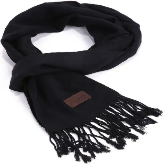 Mio Marino | Women's Solid Fringed 100% Cotton Scarf image {14}