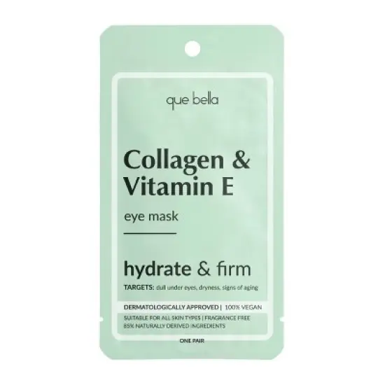Que Bella Collagen & Vitamin E Eye Mask - 2ct image {8}