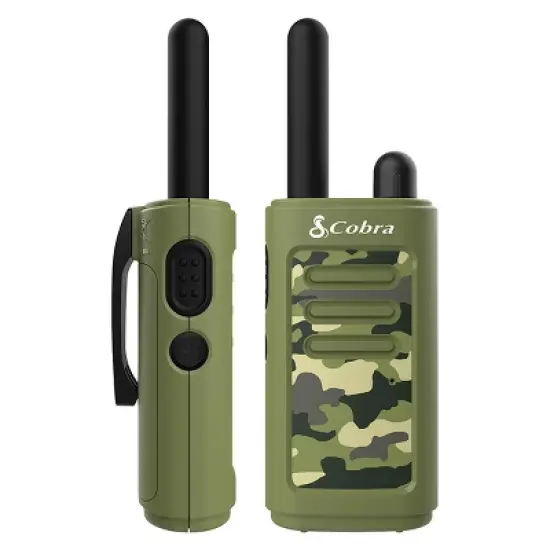 Cobra HE150 B - Kid Friendly Walkie Talkies - 16-Mile Range Two-Way Radio Set, 2-Pack - Green image {4}