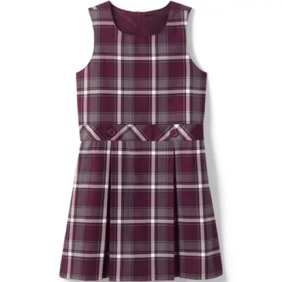 Lands' End Girls Uniform Plaid Jumper image {4}