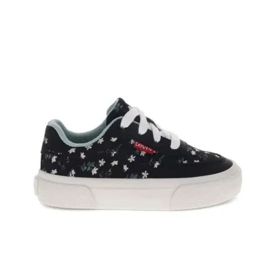 Levi's Toddler Maribel Floral Unisex Twill Canvas Lace Up Lowtop Casual Sneaker Shoe image {5}