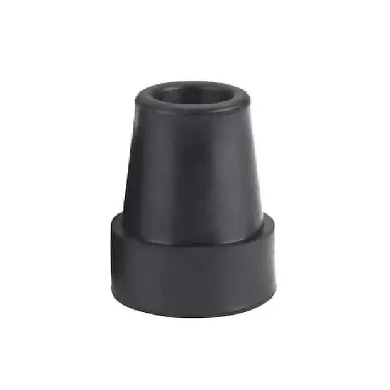 Drive Medical Cane Tip Black 1", 2 Ct image {2}