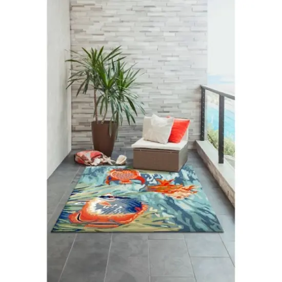 Liora Manne Ravella Coastal Indoor/Outdoor Rug image {4}