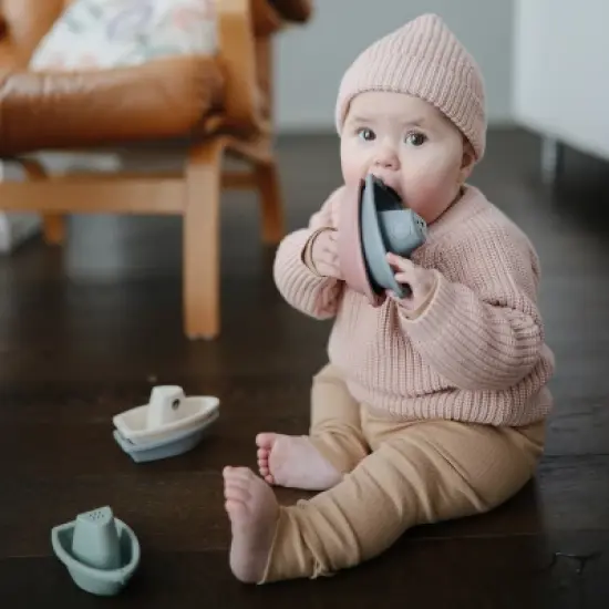 Mushie Bath Boat Toys image {2}