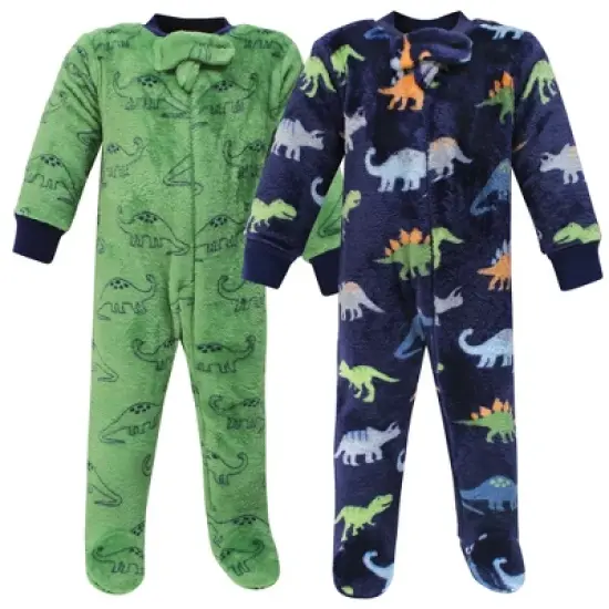 Hudson Baby Infant Boy Plush Sleep and Play, Dinosaurs image {4}