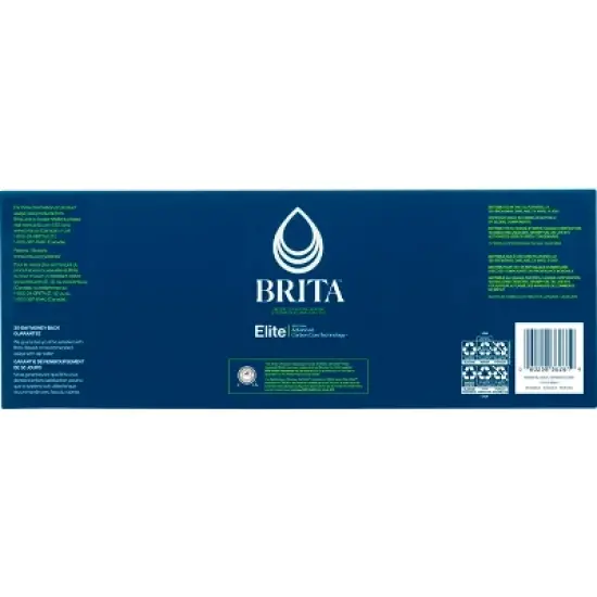 Brita Extra Large 27-Cup UltraMax Filtered Water Dispenser with Filter - Jet Black image {4}