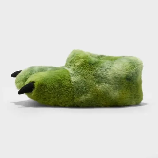 Boys' Kai Dinosaur Foot Slippers - Cat & Jack&trade; Green image {1}
