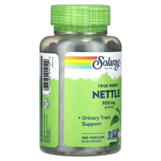 Solaray True Herbs, Nettle, 180 VegCaps (450 mg per Capsule) image {3}