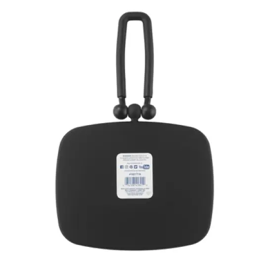 Conair Soft Touch Large Black Rectangle Mirror image {3}