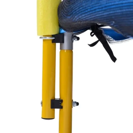 Dexmalle Outdoor & Indoor Mini Toddler Trampoline with Enclosure image {9}