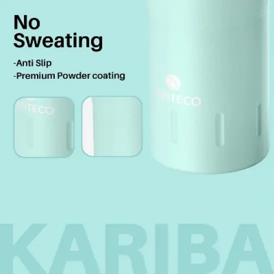 ZACHVO 12 oz Travel Coffee Mug, Insulated, Flip Lid, Stainless Steel, Spill Proof, Double Wall Vacuum, Reusable, Hot/Ice, Green image {4}