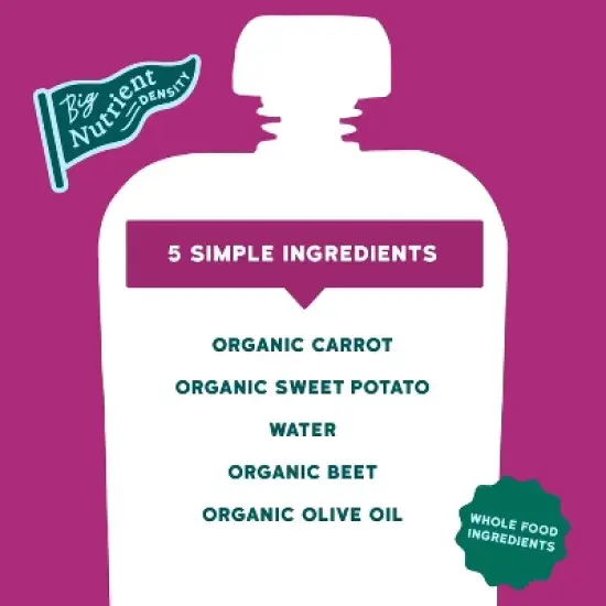 Serenity Kids Organic Roots with Organic Olive Oil Baby Food Pouch - 3.5oz image {5}