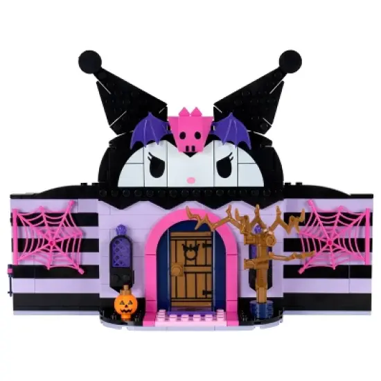 Hello Kitty Medium Playset & 2_1.5" Figures Sanrio Medium Building Set - Kuromi's Haunted House image {6}