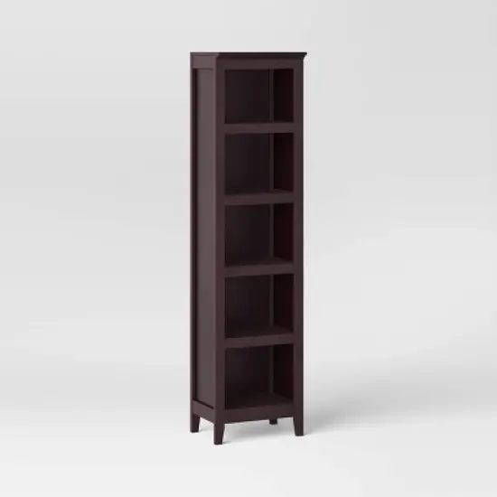 72" Carson Narrow Bookcase - Threshold image {8}