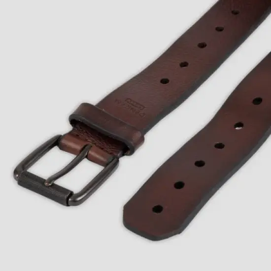 DENIZEN&reg; from Levi's&reg; Men's Big & Tall Roller Buckle Casual Leather Belt - Brown image {2}