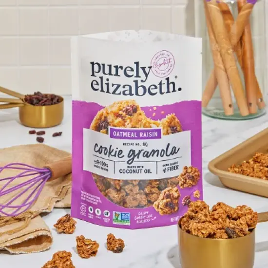 Purely Elizabeth Oatmeal Raisin Cookie Granola - 9oz image {5}