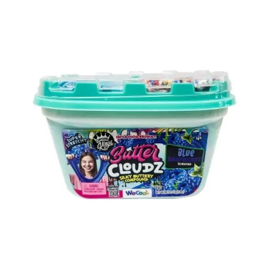 Compound Kings Butter Cloudz Tub Raspberry Blue: Creative Thinking Slimes & Putties, 0.6 Net Weight, 2 Pieces image {7}