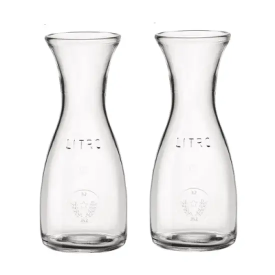 Bormioli Rocco Misura PZ Carafe, 33.75 oz - Set of 2 image {6}