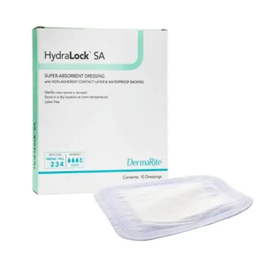 HydraLock SA Super Absorbent Dressing Sterile image {5}